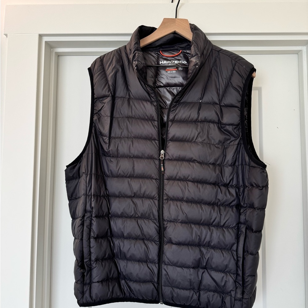 Hawke & Co Black Quilted Puffer Vest